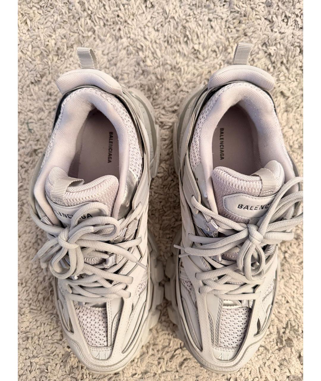 BALENCIAGA Серые кроссовки, фото 3