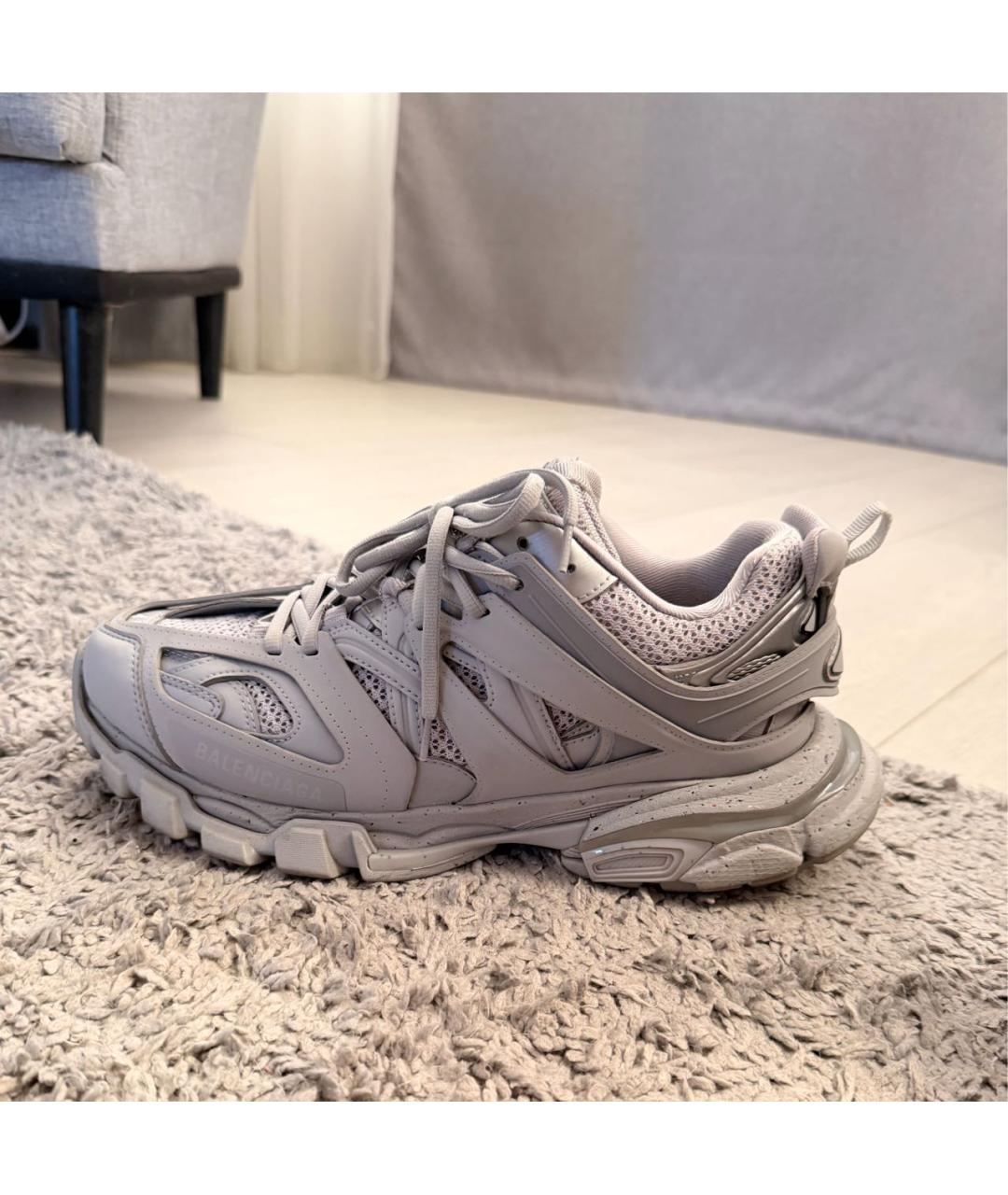 BALENCIAGA Серые кроссовки, фото 5