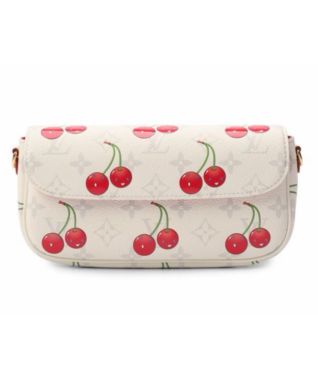 LOUIS VUITTON Белая сумка через плечо, фото 7