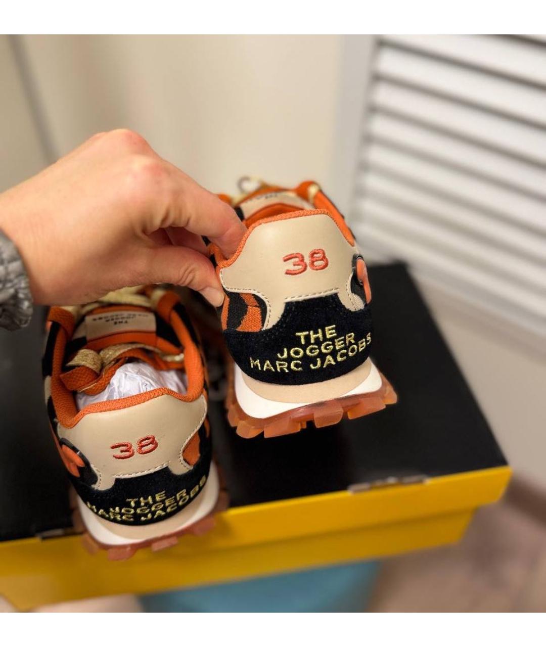MARC JACOBS Оранжевое кроссовки, фото 3