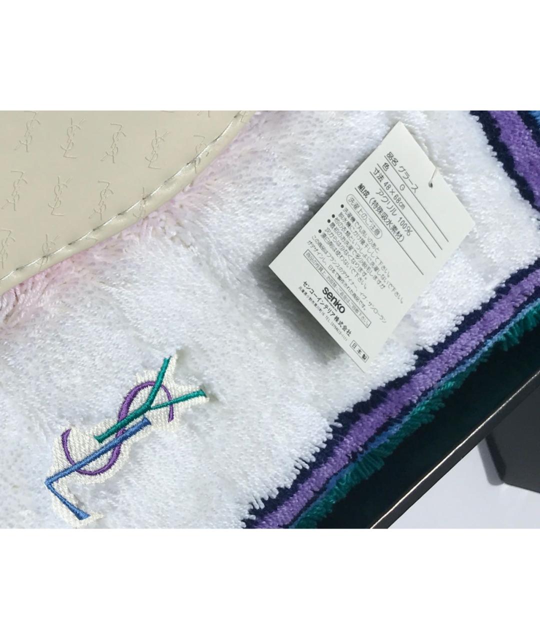 SAINT LAURENT Текстильные шлепанцы, фото 5