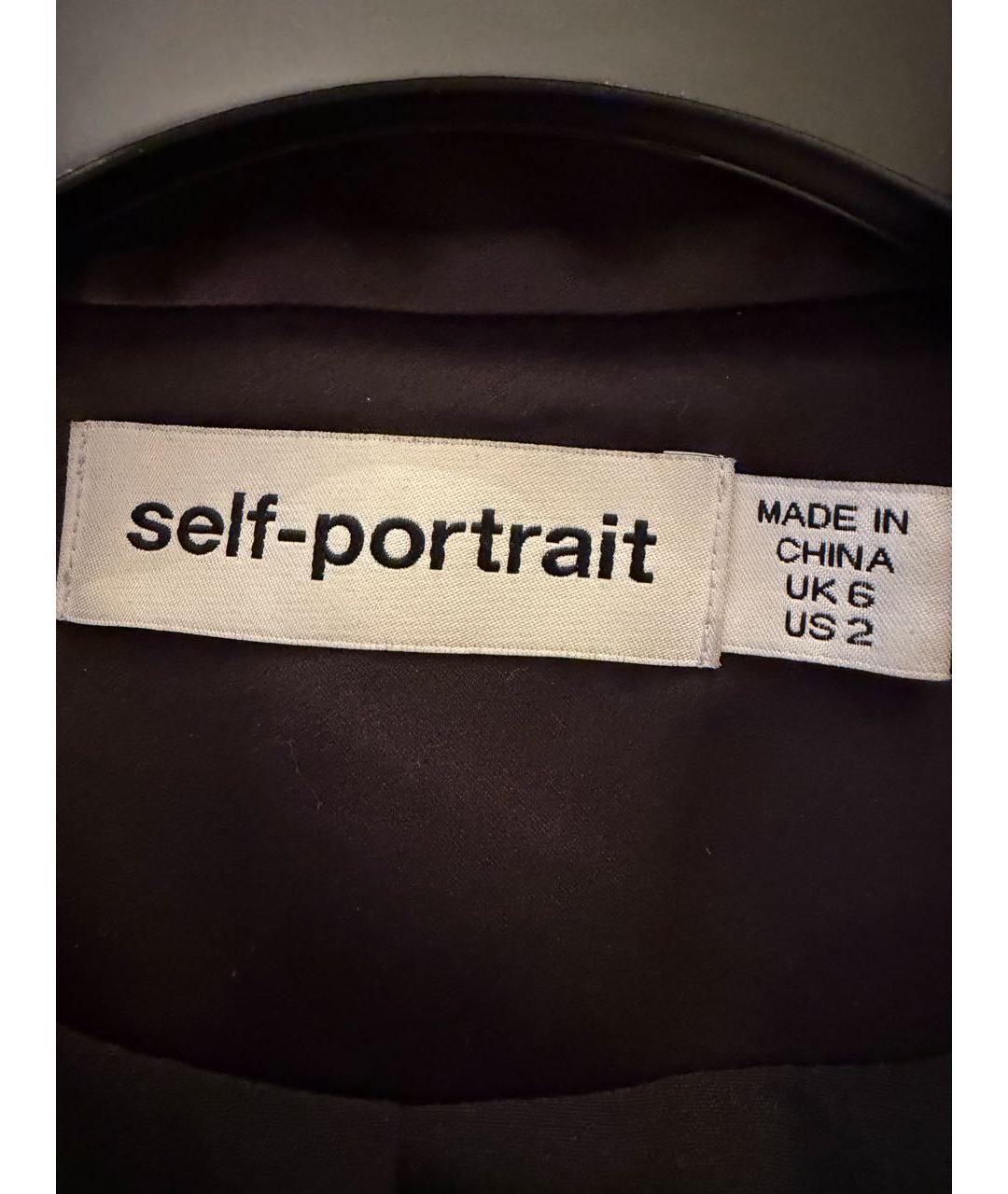 SELF-PORTRAIT Черный комбинезон, фото 3