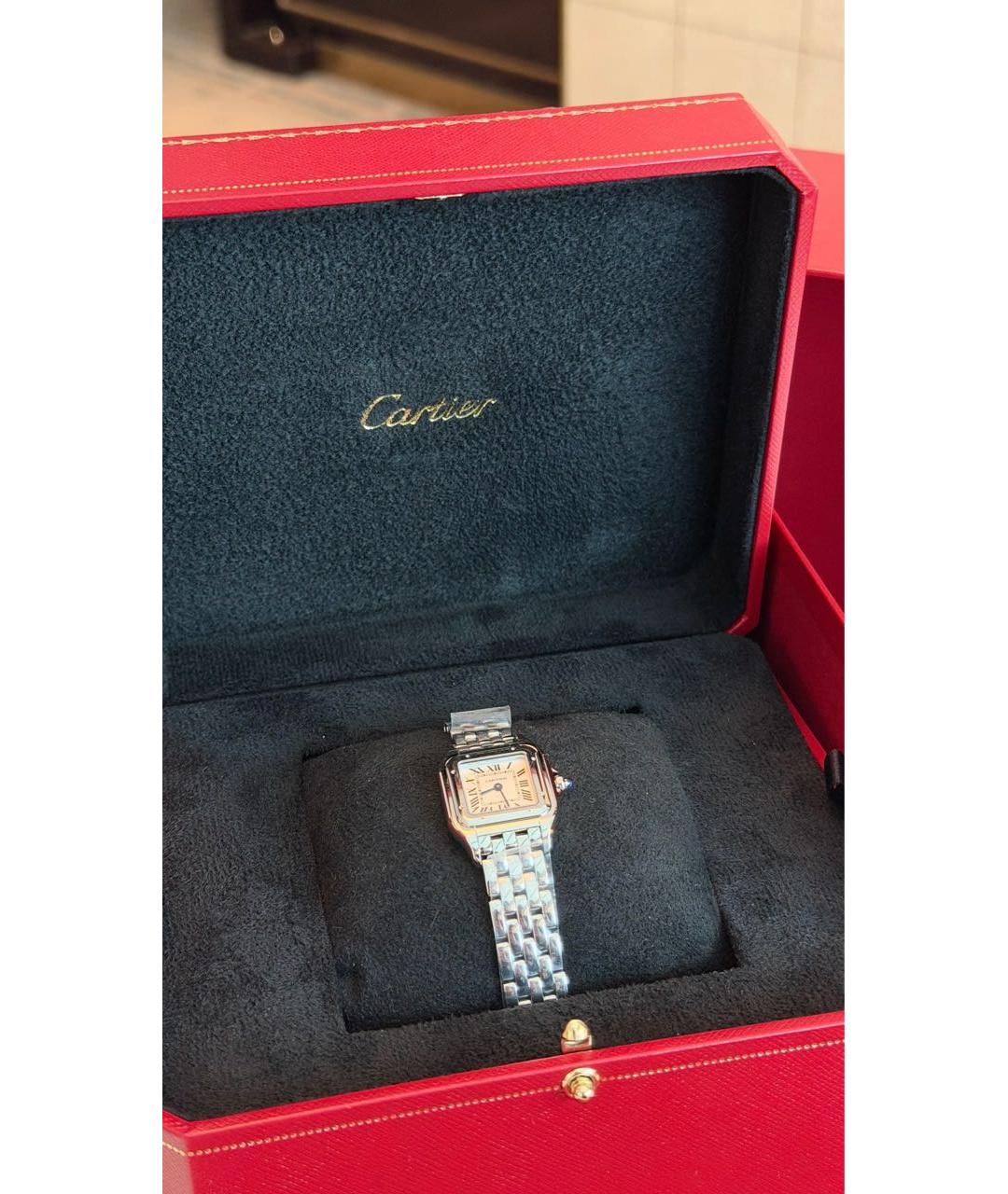 CARTIER Серебряные часы, фото 3