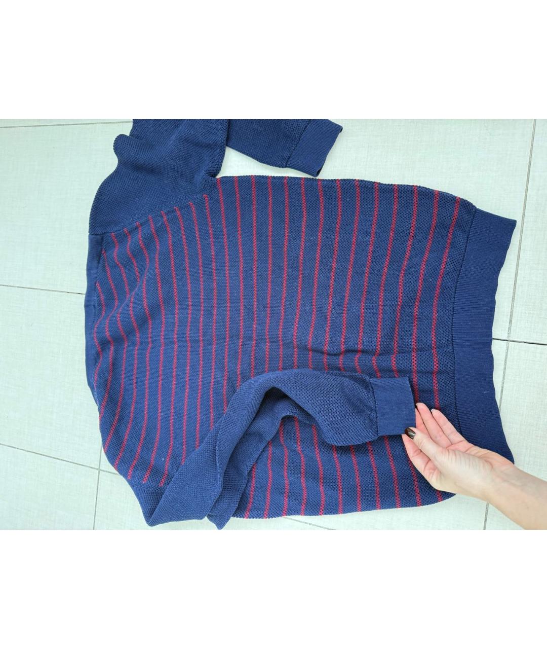 ZEGNA Темно-синий джемпер / свитер, фото 2