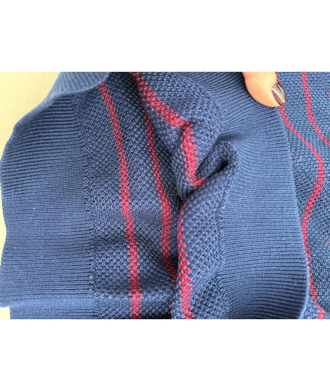 ZEGNA Темно-синий джемпер / свитер, фото 6