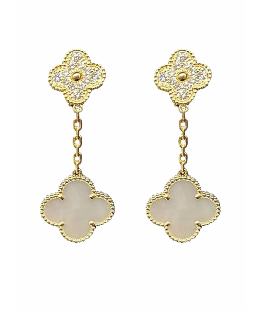 VAN CLEEF & ARPELS Золотые серьги из желтого золота, фото 1
