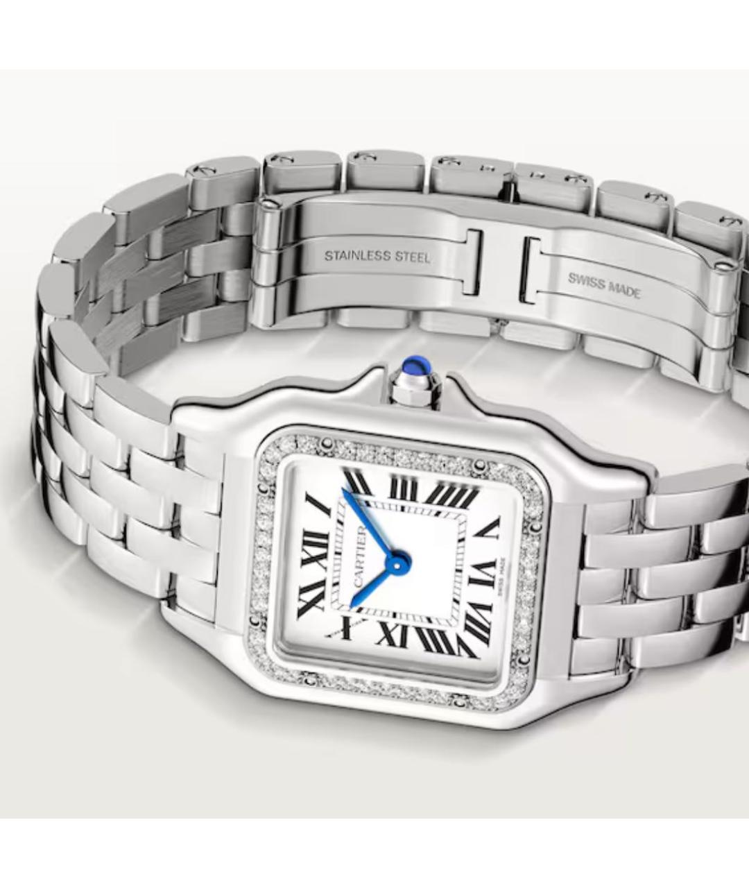 CARTIER Серебряные часы, фото 3