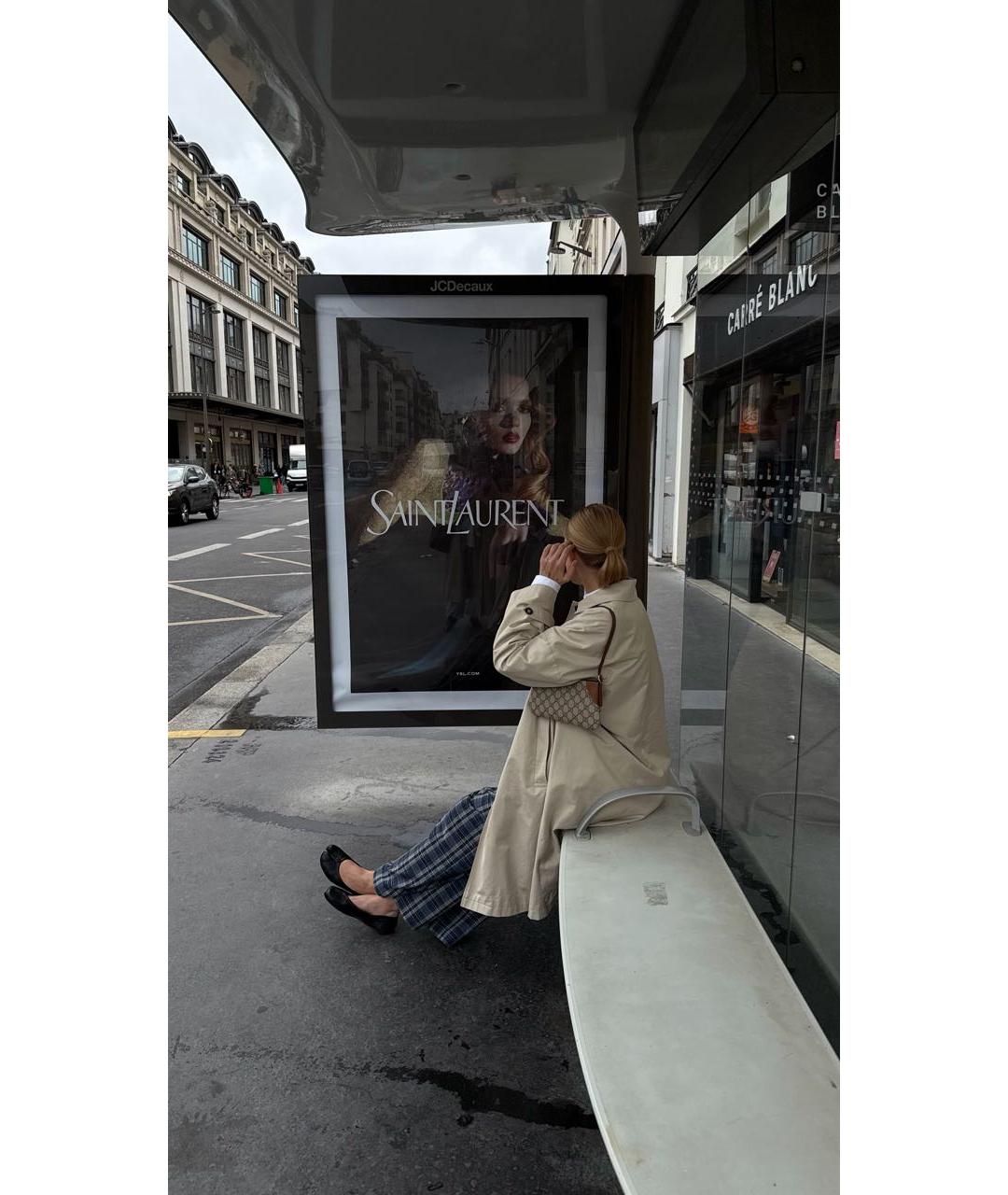 GUCCI Коричневая сумка с короткими ручками, фото 8