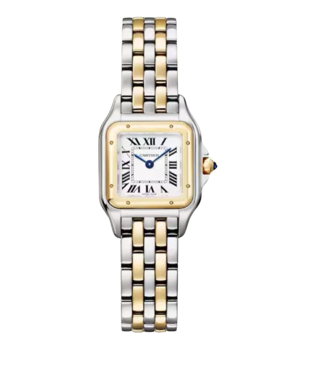 CARTIER Серебряные часы из желтого золота, фото 1