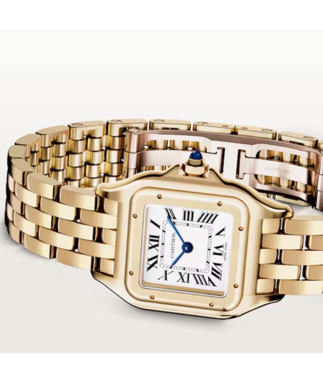 CARTIER Золотые часы из желтого золота, фото 5