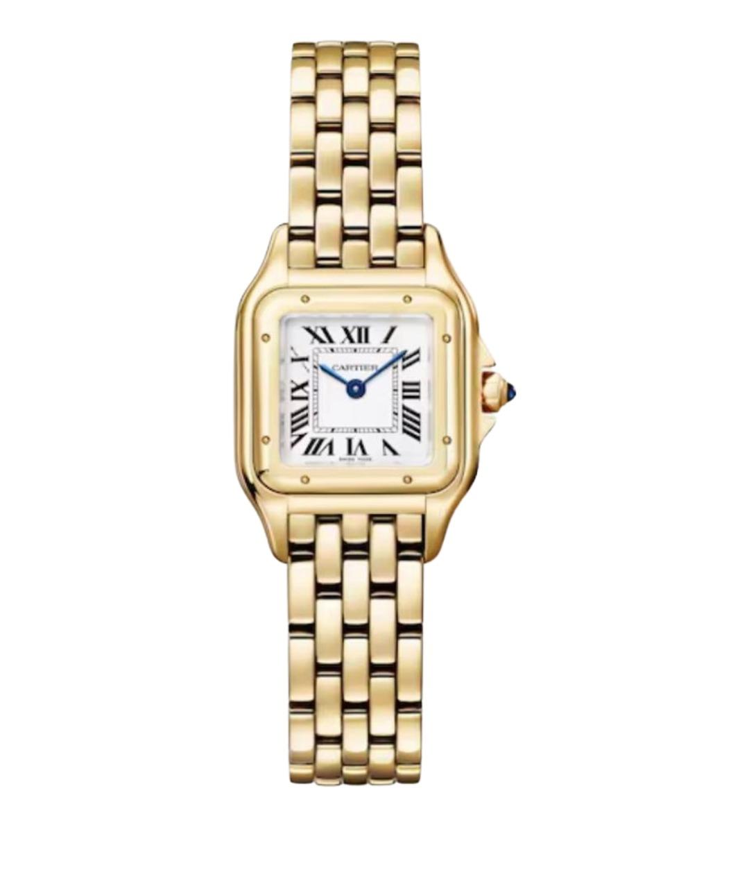 CARTIER Золотые часы из желтого золота, фото 1