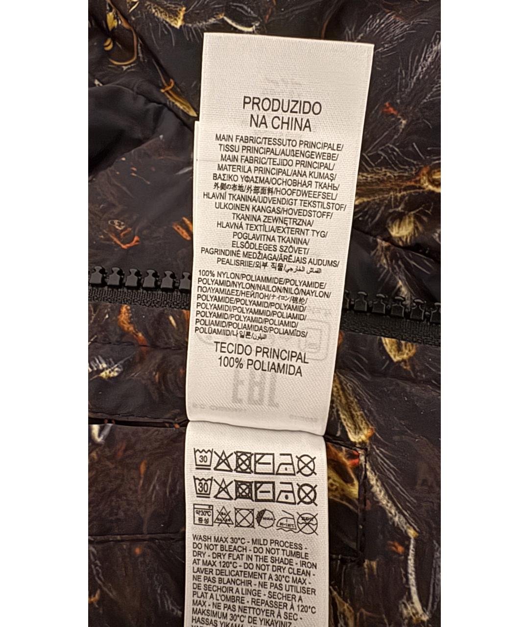 DIESEL Коричневый полиэстеровый пуховик, фото 7