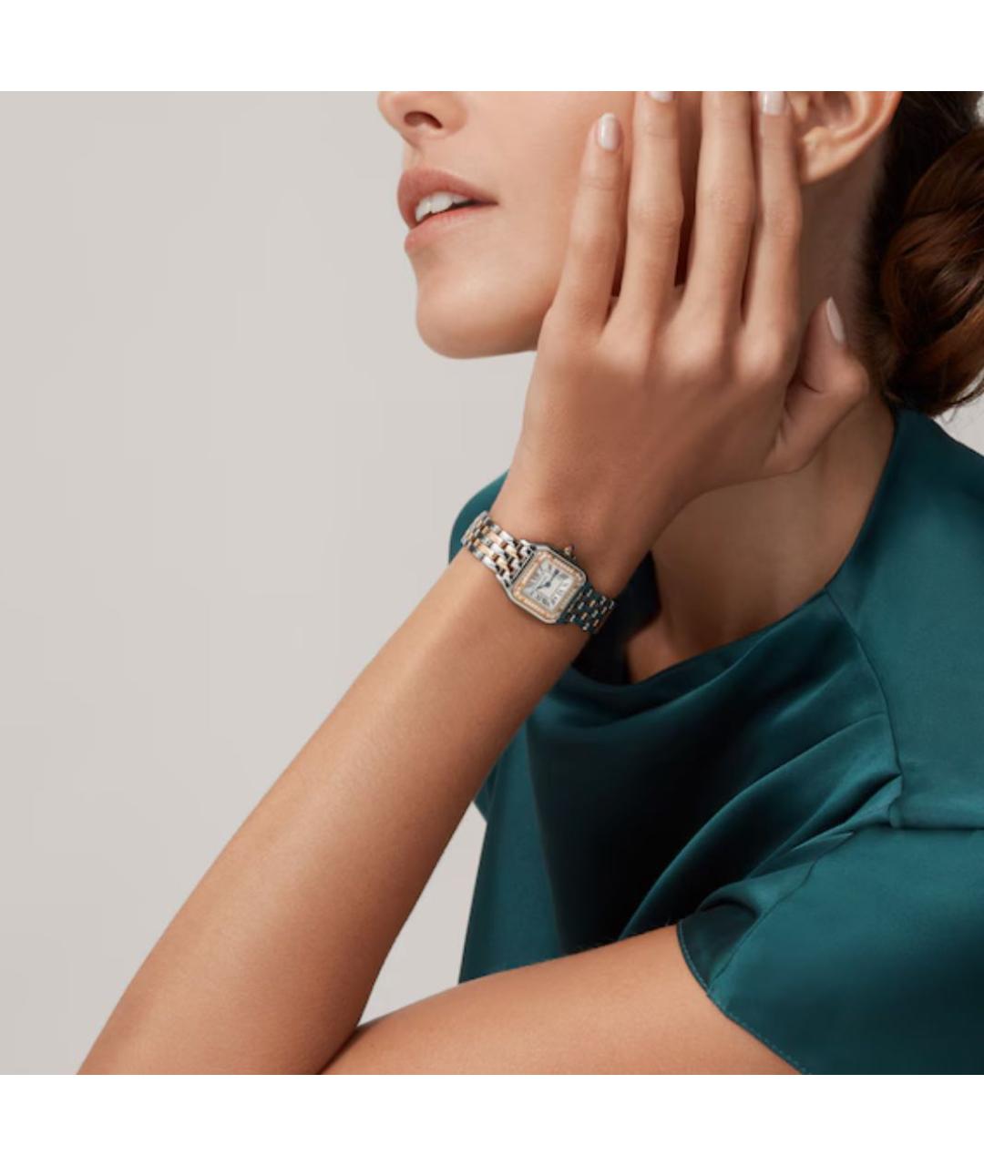 CARTIER Серебряные часы из розового золота, фото 2