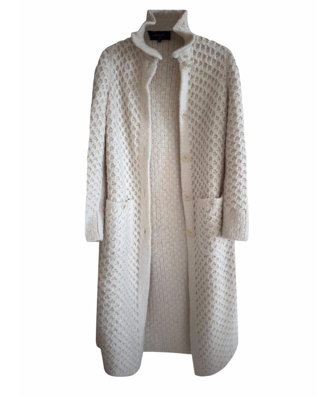 CHANEL Бежевый кашемировый кардиган, фото 1