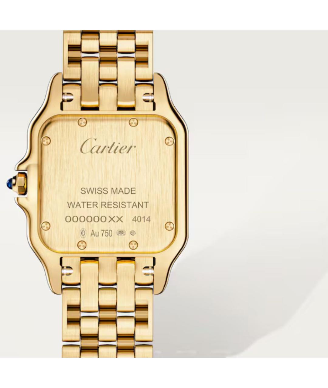 CARTIER Золотые часы из желтого золота, фото 3