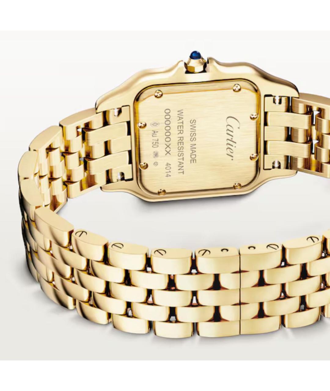 CARTIER Золотые часы из желтого золота, фото 4