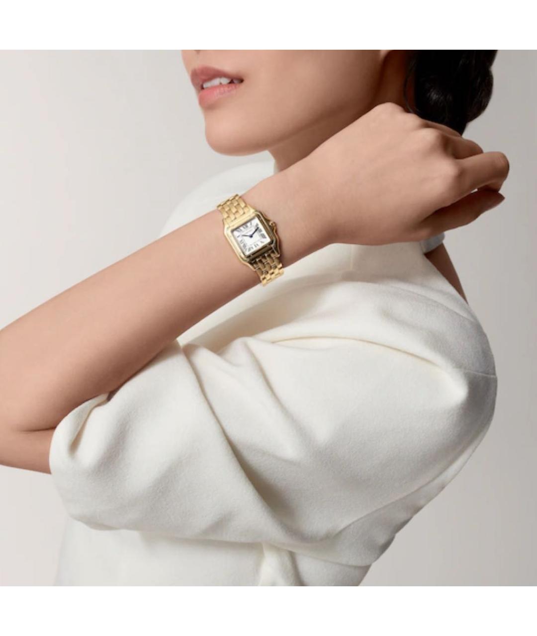 CARTIER Золотые часы из желтого золота, фото 2