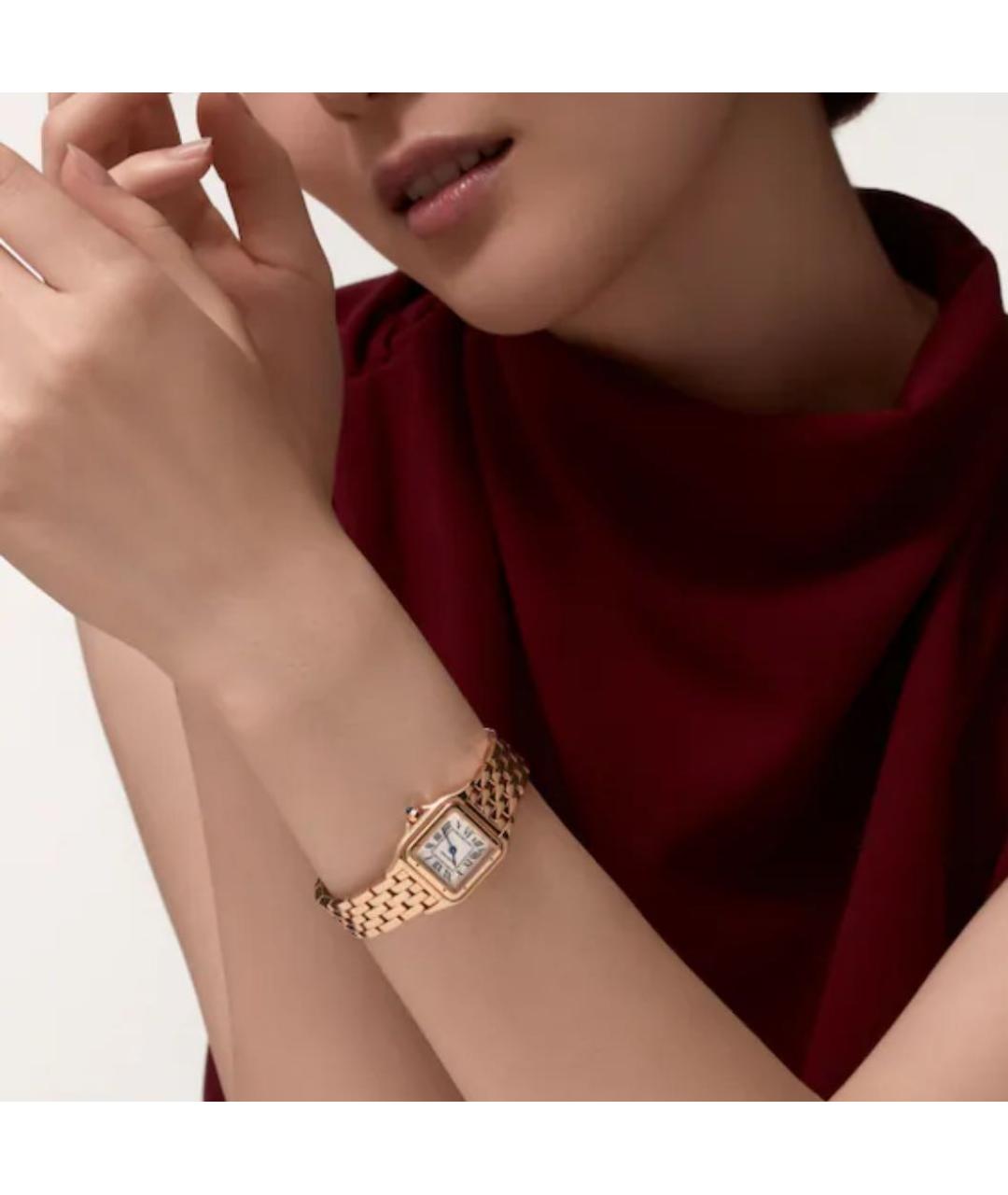 CARTIER Золотые часы, фото 4