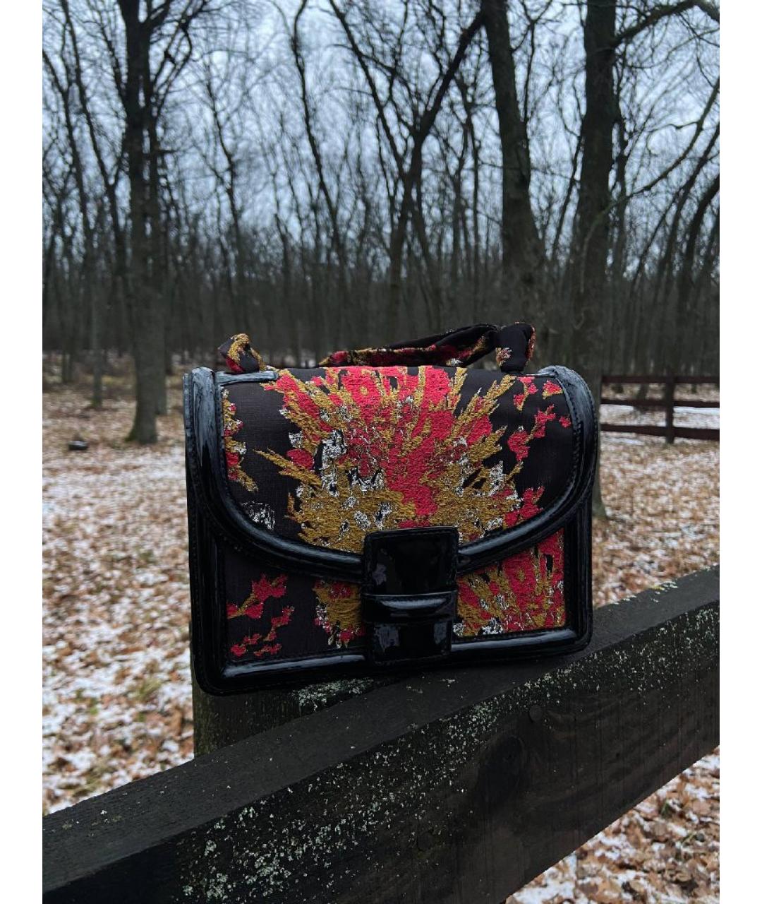 DRIES VAN NOTEN Мульти жаккардовая сумка с короткими ручками, фото 2
