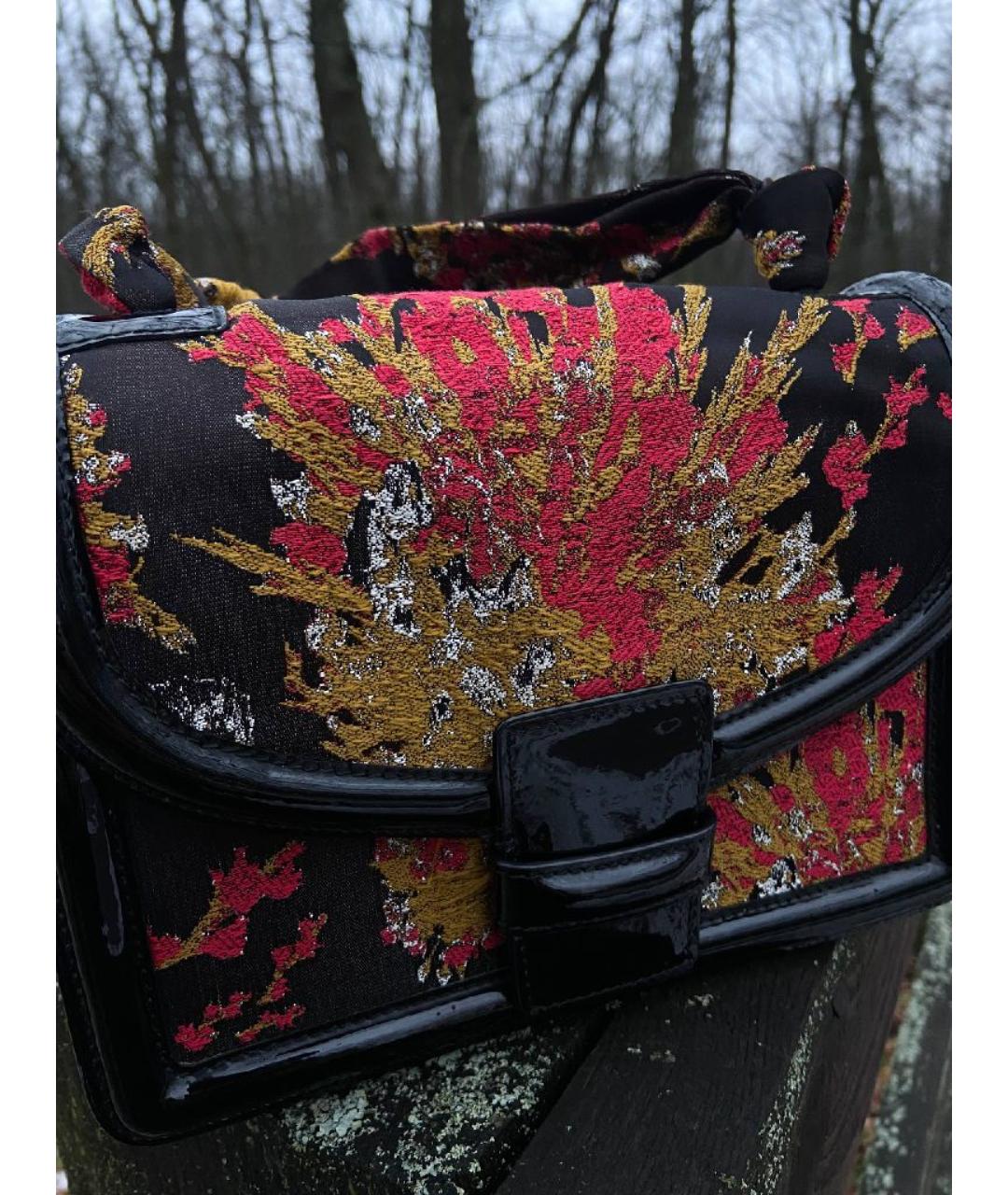 DRIES VAN NOTEN Мульти жаккардовая сумка с короткими ручками, фото 6