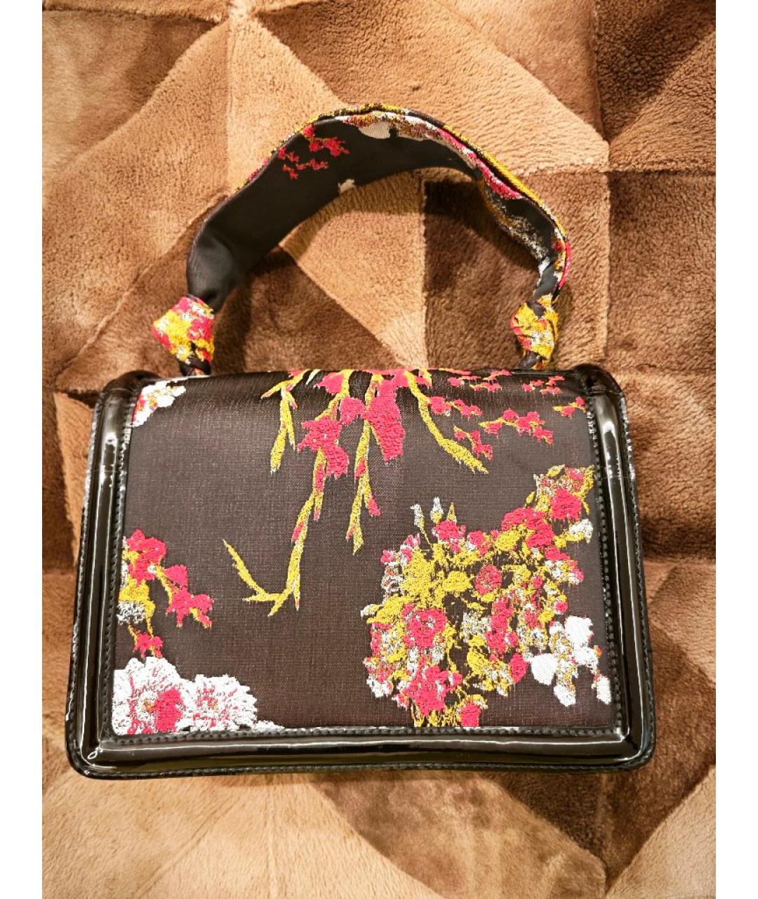 DRIES VAN NOTEN Мульти жаккардовая сумка с короткими ручками, фото 3