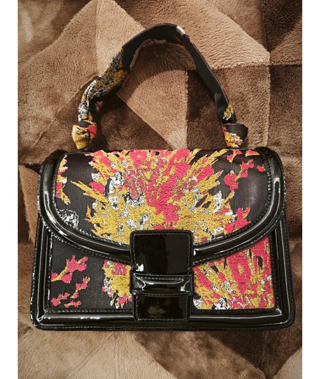 DRIES VAN NOTEN Мульти жаккардовая сумка с короткими ручками, фото 10