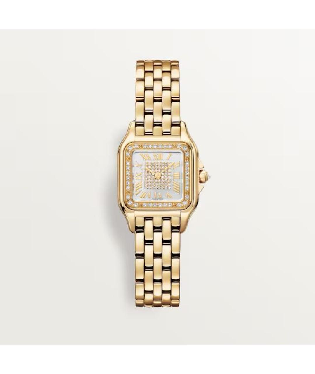 CARTIER Золотые часы из желтого золота, фото 7