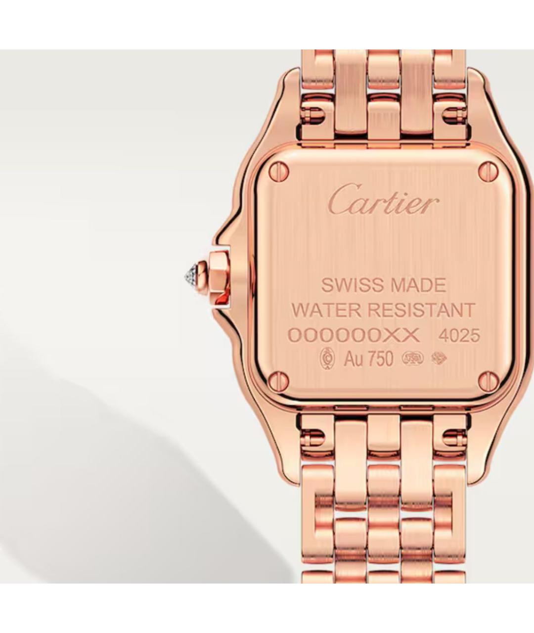 CARTIER Золотые часы из розового золота, фото 3