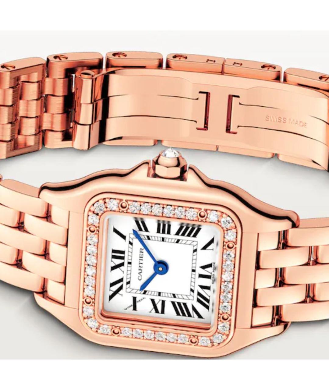 CARTIER Золотые часы из розового золота, фото 5