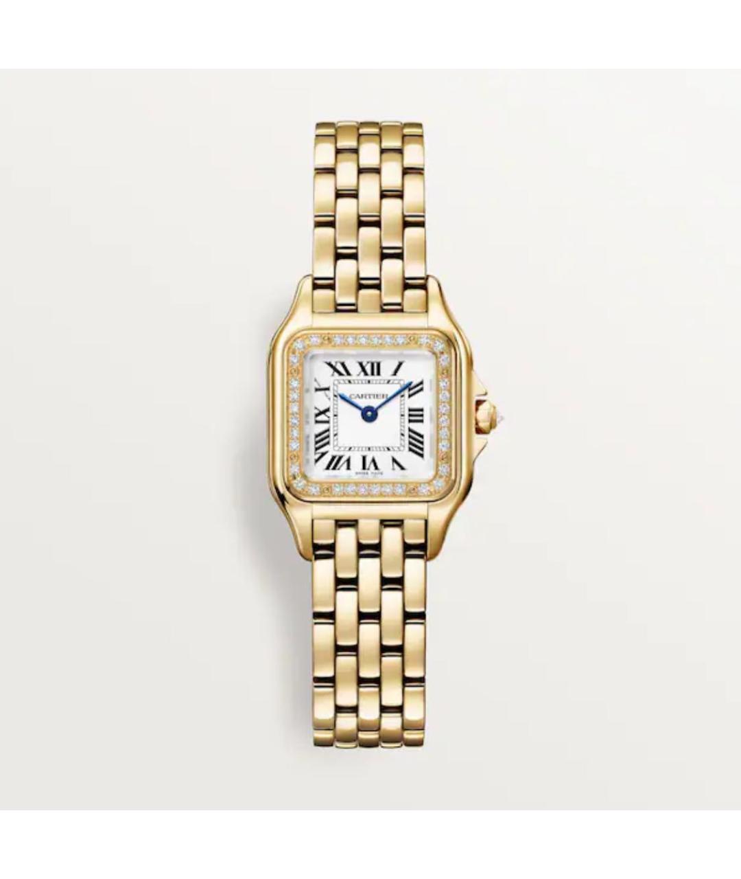 CARTIER Золотые часы из желтого золота, фото 6