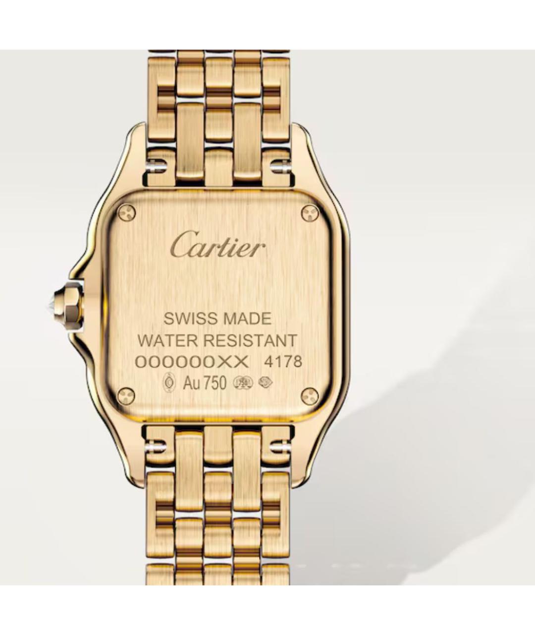 CARTIER Золотые часы из желтого золота, фото 4