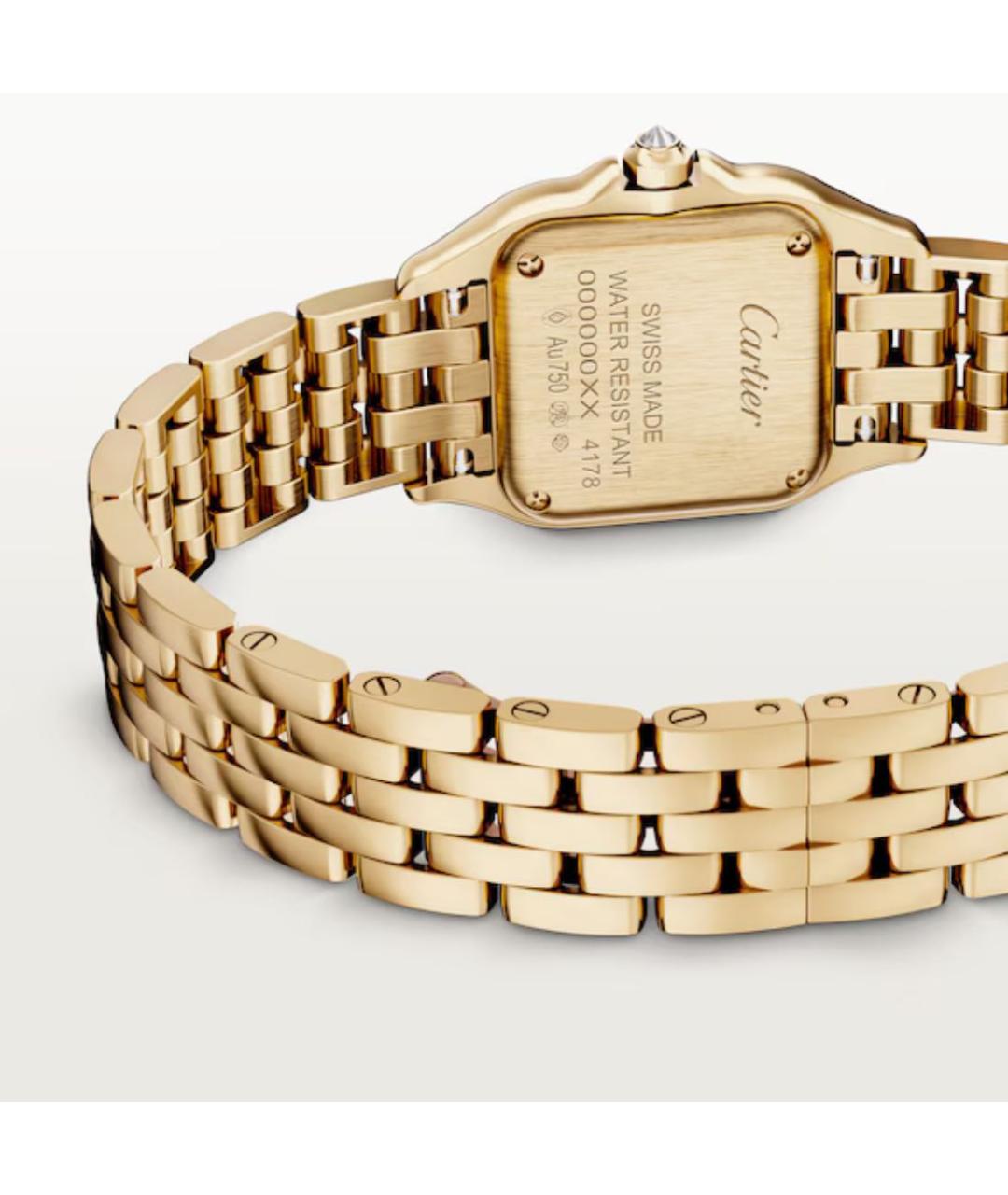 CARTIER Золотые часы из желтого золота, фото 3