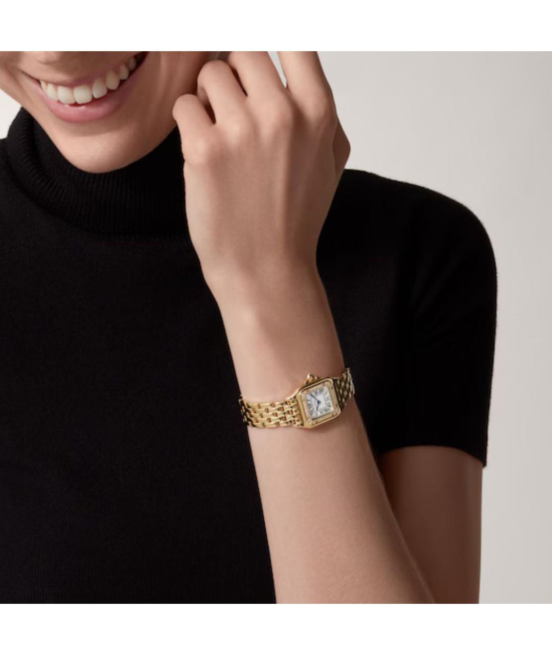 CARTIER Золотые часы из желтого золота, фото 2