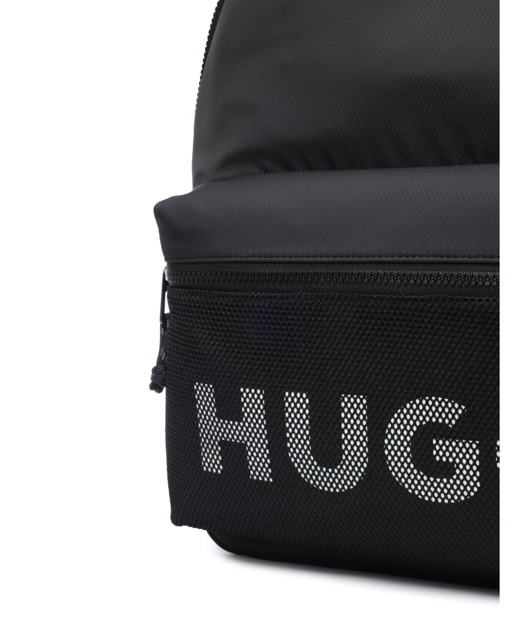 HUGO Черный рюкзак, фото 4