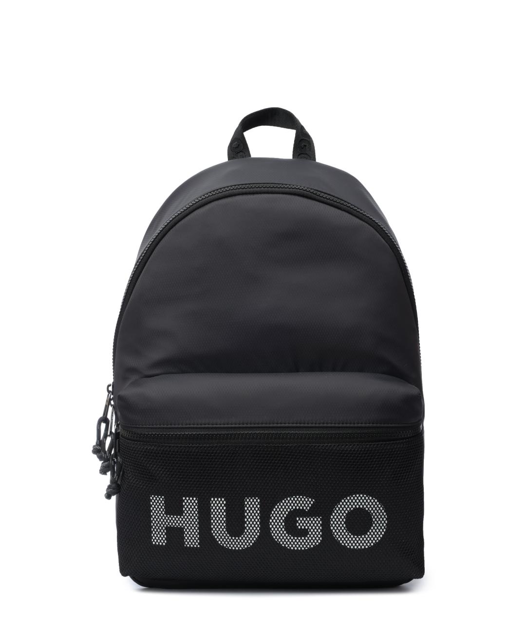 HUGO Черный рюкзак, фото 1