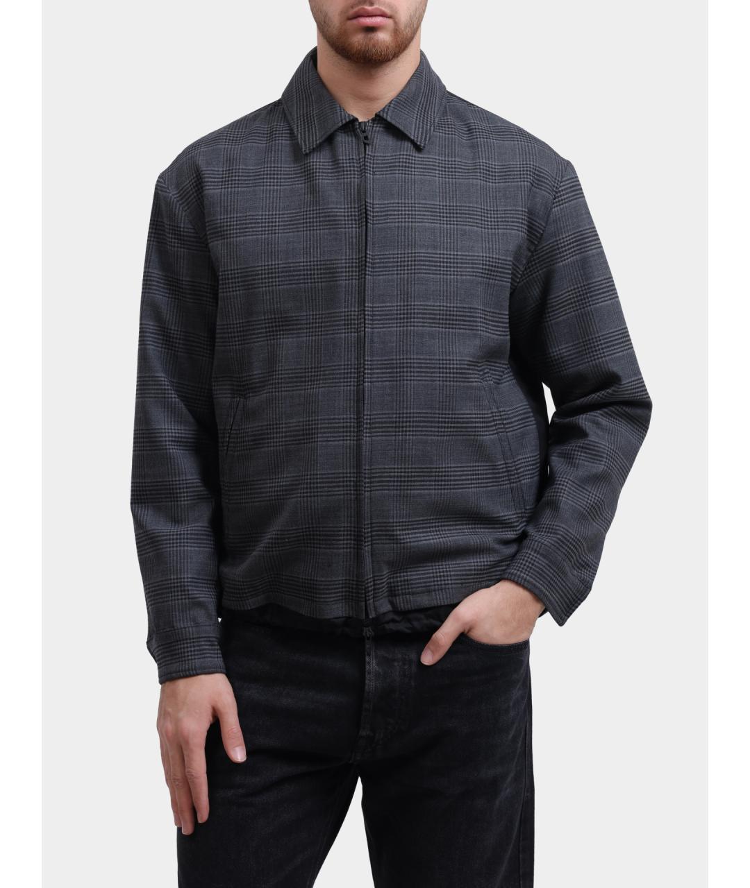 DIESEL Серая полиэстеровая куртка, фото 2