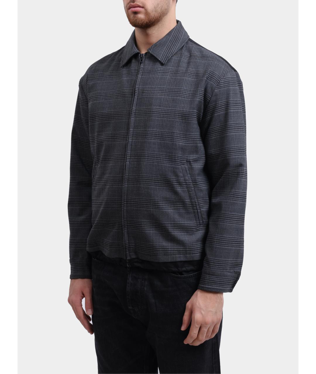 DIESEL Серая полиэстеровая куртка, фото 3