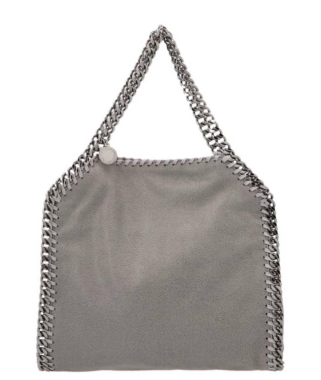 STELLA MCCARTNEY Серая сумка тоут из искусственной кожи, фото 1