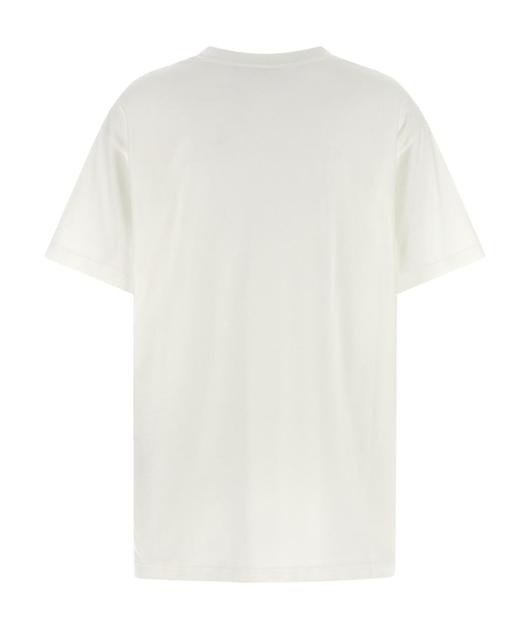 GUCCI Белая хлопковая футболка, фото 2