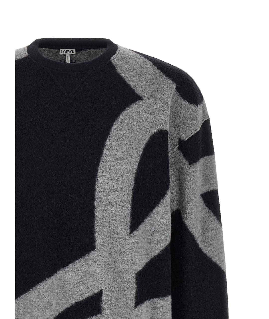 LOEWE Мульти шерстяной джемпер / свитер, фото 3