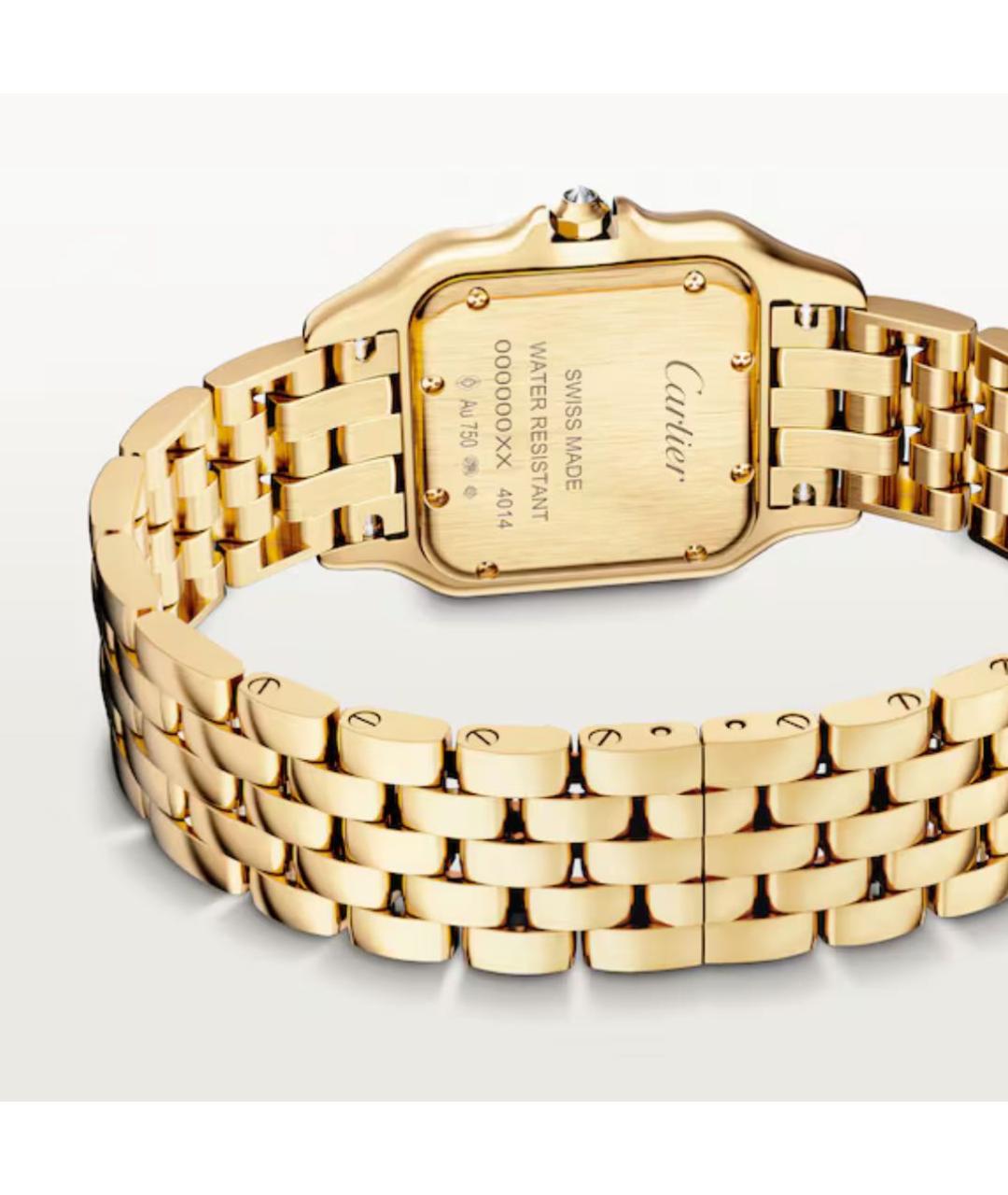 CARTIER Золотые часы из желтого золота, фото 4