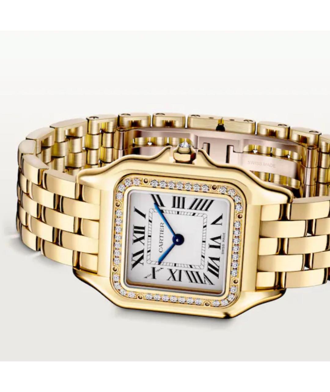 CARTIER Золотые часы из желтого золота, фото 5