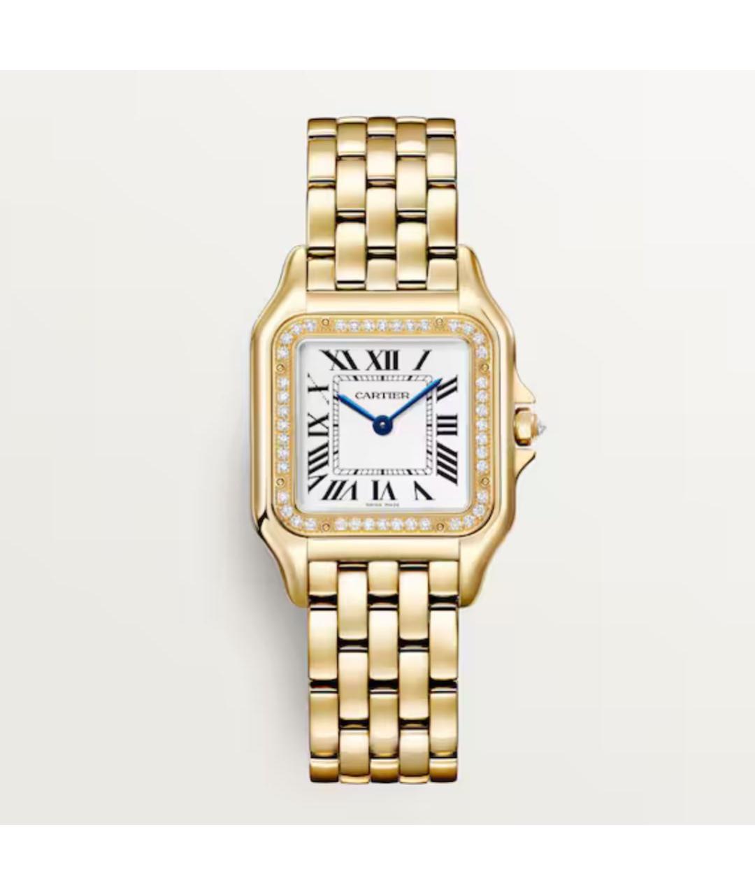 CARTIER Золотые часы из желтого золота, фото 6