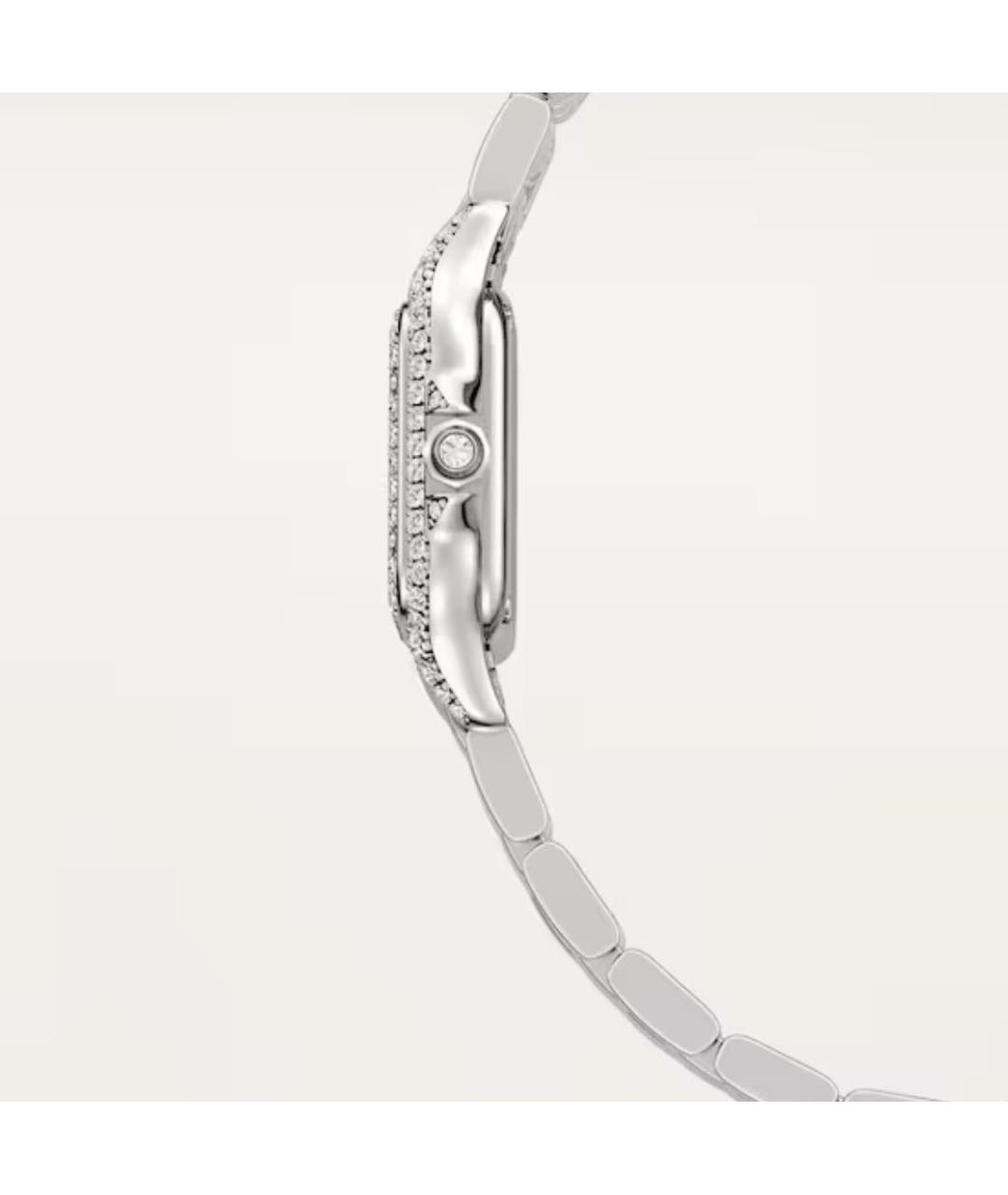 CARTIER Серебряные часы из белого золота, фото 3