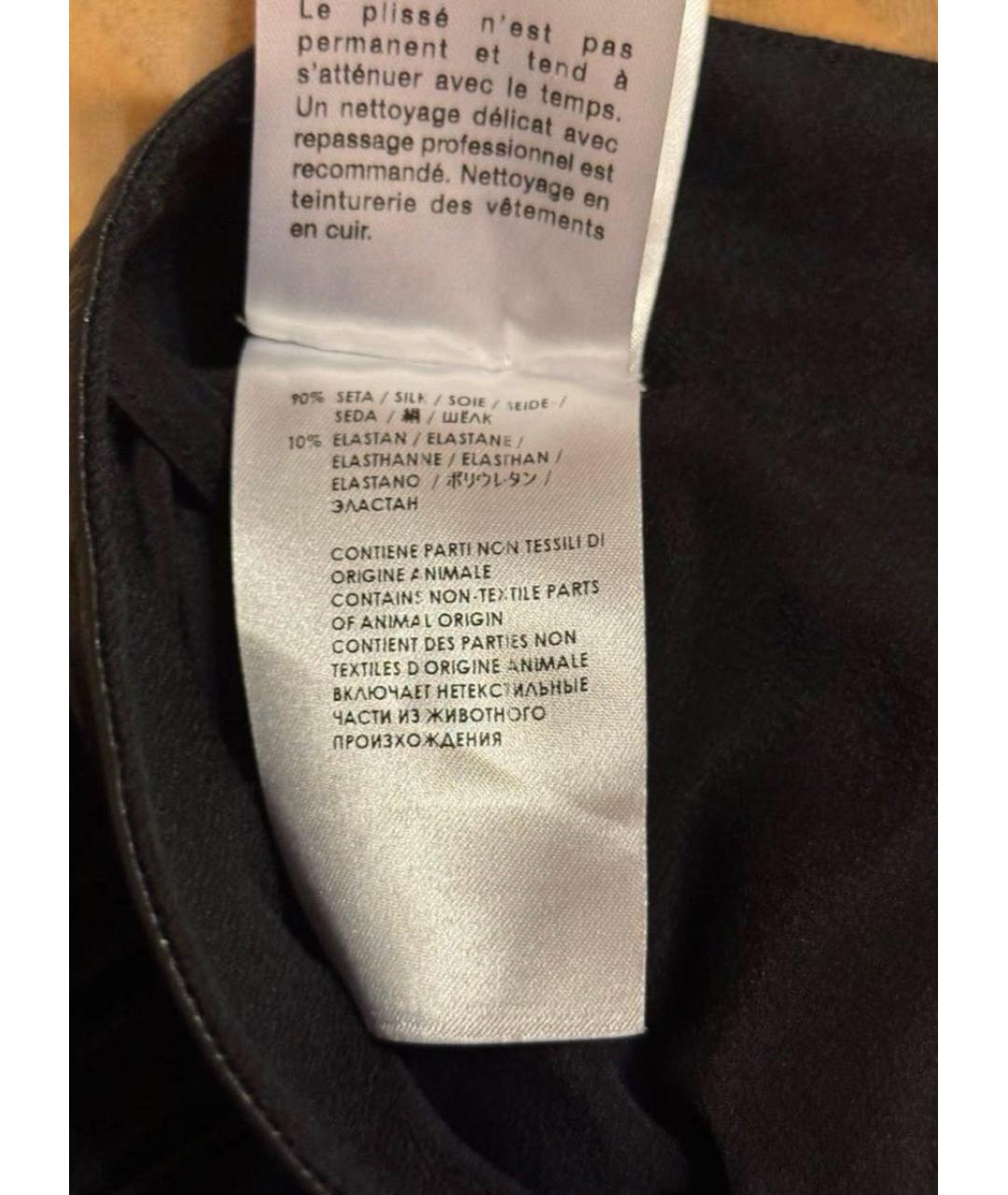 GUCCI Черная шерстяная юбка миди, фото 6