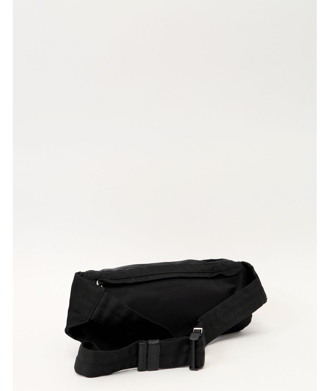 PRADA Черная синтетическая сумка через плечо, фото 4