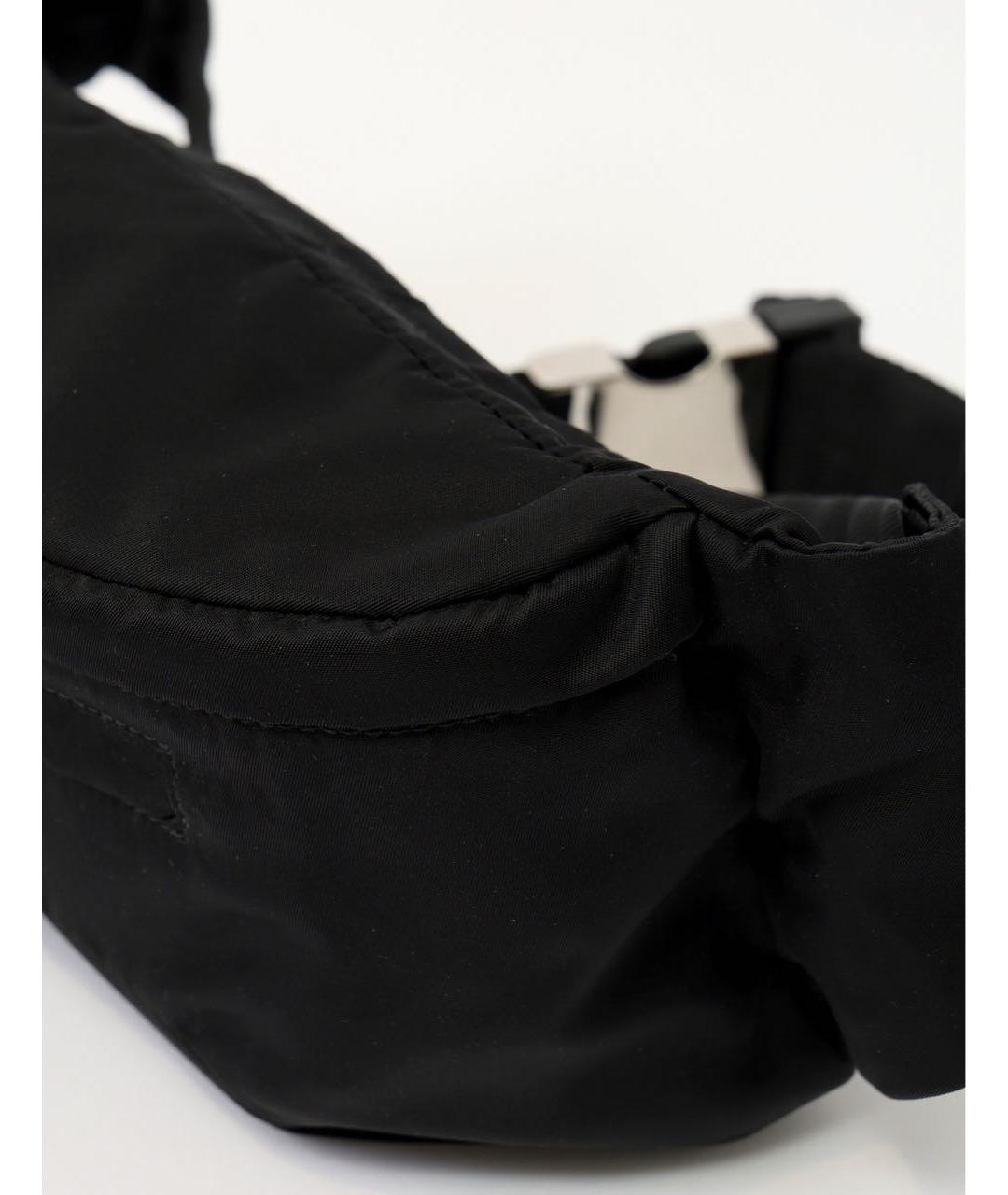 PRADA Черная синтетическая сумка через плечо, фото 8