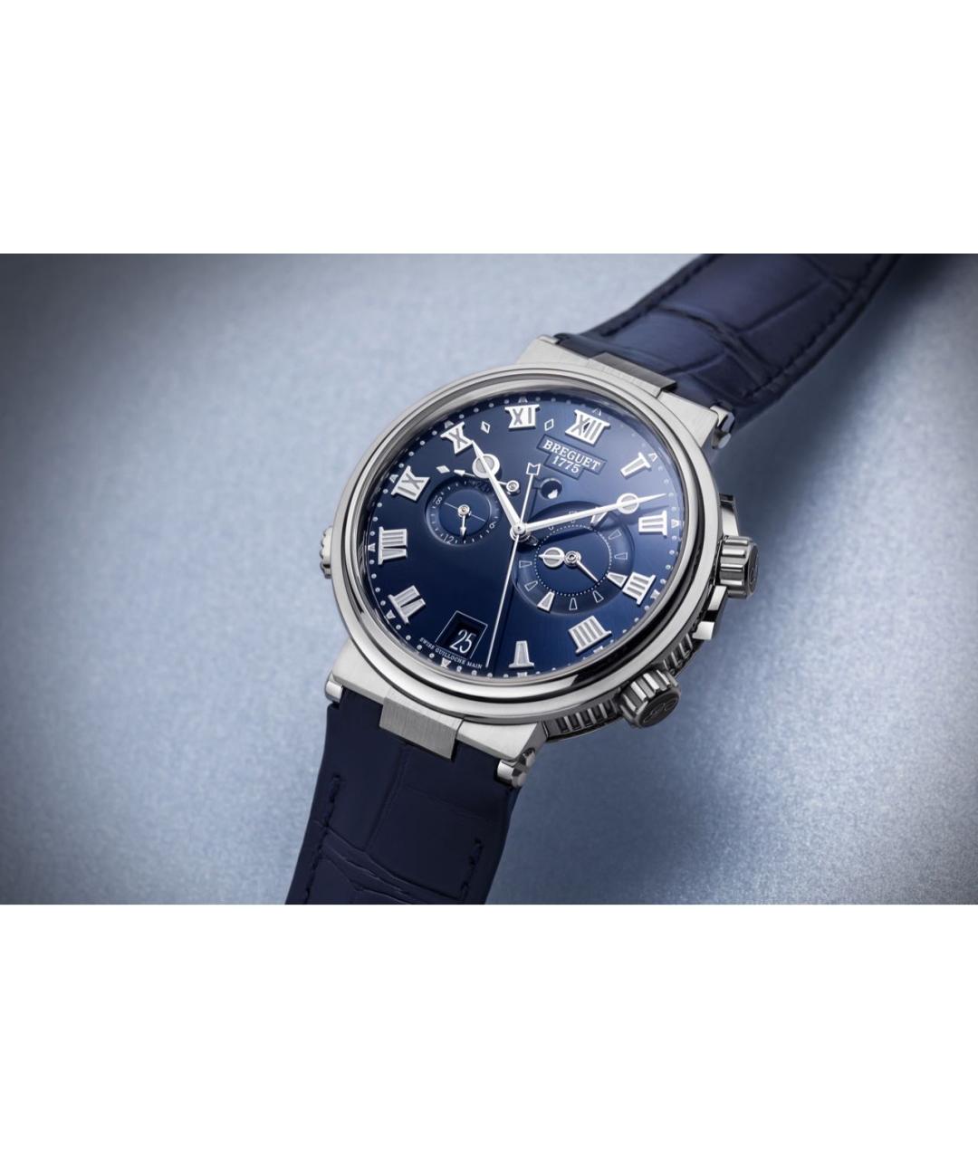 Breguet Темно-синие часы, фото 4