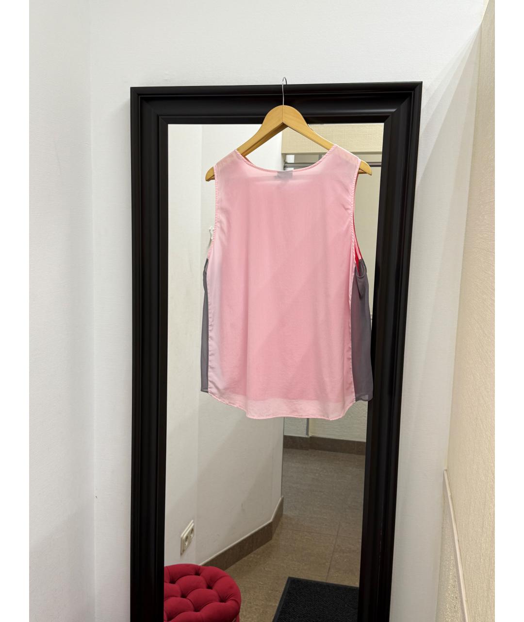 DKNY Мульти полиэстеровая блузы, фото 2