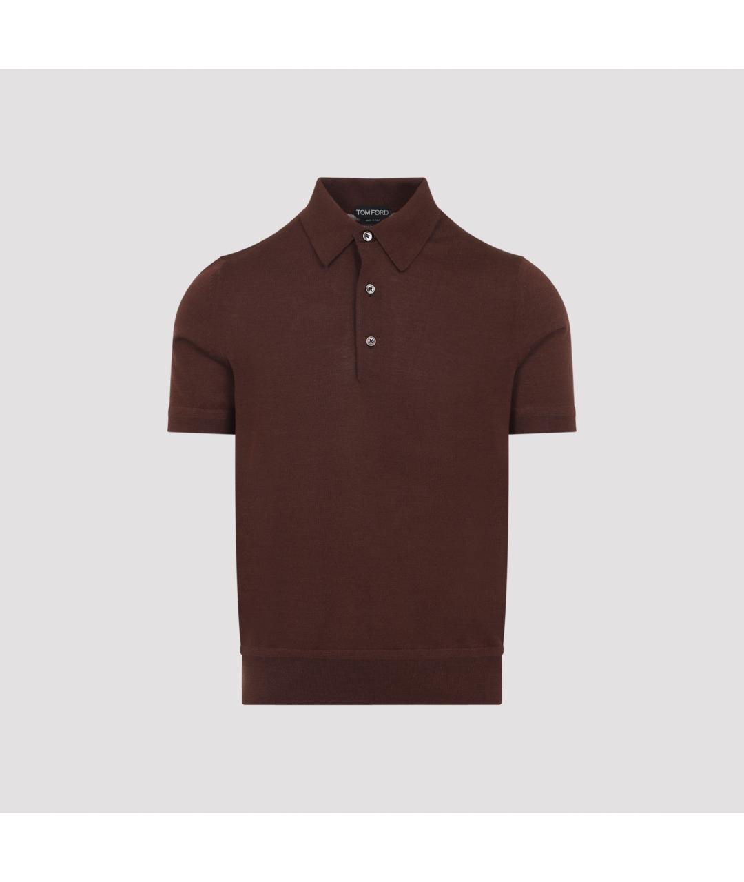 TOM FORD Коричневый кашемировый джемпер / свитер, фото 2